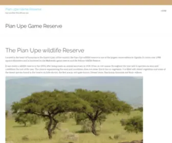 Pianupe.com(Pian Upe Game Reserve) Screenshot