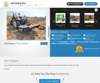 Piarasinghandsons.co.in(Piara Singh & Sons) Screenshot