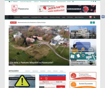 Piaseczno.eu(Oficjalna strona Miasta i Gminy Piaseczno) Screenshot