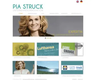 Piastruck.de(Pia Struck) Screenshot