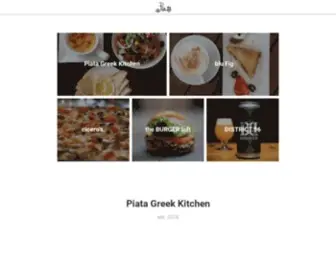 Piatagreek.com(Piata Greek Kitchen) Screenshot