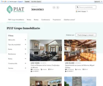 Piatgi.com(PIAT Grupo Inmobiliario) Screenshot