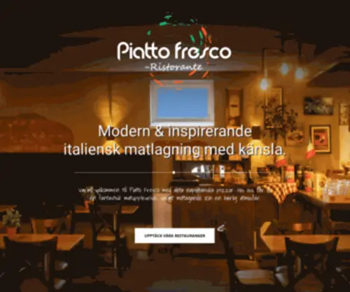 Piattofresco.se(Piatto Fresco) Screenshot