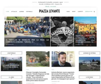 Piazzalevante.it(Piazza Levante) Screenshot