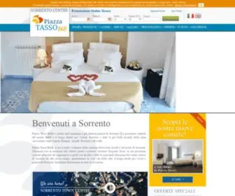 Piazzatassosorrento.com(Bed and Breakfast in Piazza Tasso nel centro di Sorrento) Screenshot