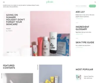 Pibuu.co(Everything you need to know about Korean beauty and skincare) Screenshot