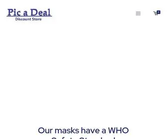 Pic-A-Deal.com(Leading Distributor of Mask against Covid) Screenshot