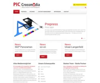 Pic-Crossmedia.de(PIC Crossmedia) Screenshot