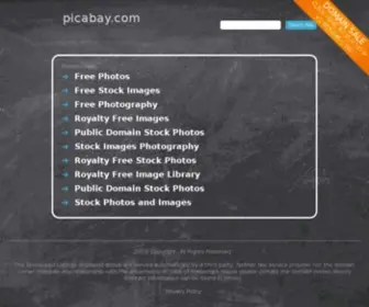 Picabay.com(Dit domein kan te koop zijn) Screenshot