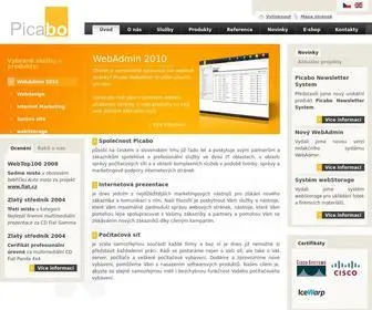 Picabo.cz(A.s) Screenshot