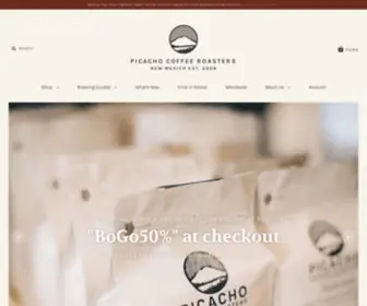Picacho.coffee(Picacho Coffee New Mexico) Screenshot