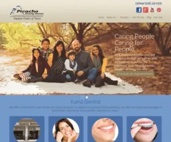 Picachodental.com(Yuma Dentist) Screenshot