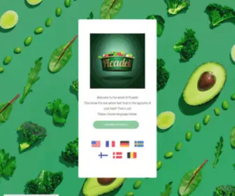 Picadeli.com(The world of Picadeli) Screenshot