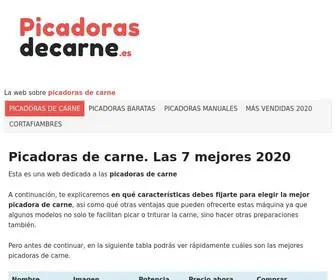 Picadorasdecarne.es(PICADORAS DE CARNE) Screenshot