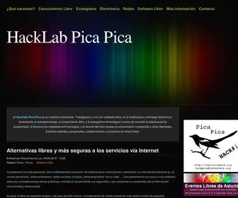 Picahack.org(HackLab Pica Pica) Screenshot