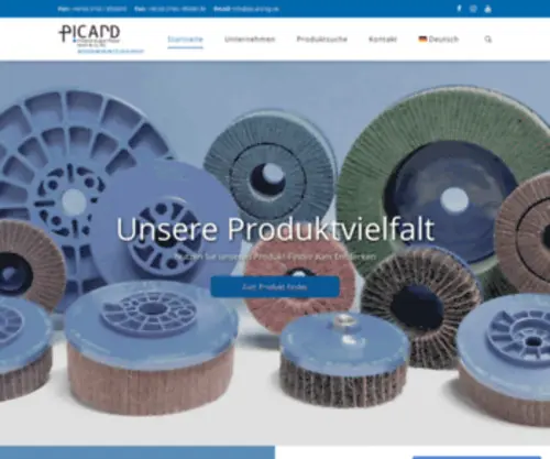 Picard-KG.de(Picard GmbH & Co) Screenshot