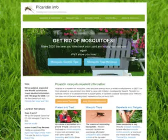 Picaridin.info(Picaridin Mosquito Repellent) Screenshot