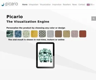 Picario.com(Our visualization engine) Screenshot