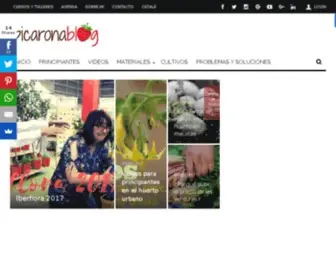 Picaronablog.com(Cultiva tu huerto urbano) Screenshot