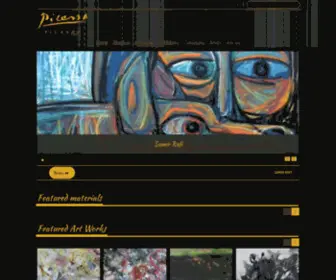 Picassoartgallery-Egypt.com(Picasso Art Gallery) Screenshot