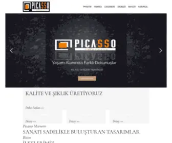 Picassomarnero.com.tr(PİCASSO MARNERO) Screenshot