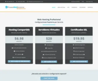 Picassowebsolutions.com(Web hosting) Screenshot