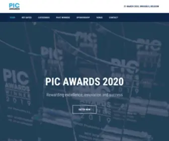 Picawards.net(The PIC Awards. In its 12th year our renowned Award Ceremony) Screenshot
