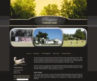 Picayunefuneral.com(Picayune Funeral Home) Screenshot