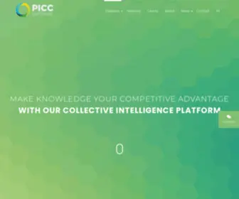 Picc-Solution.com(Collective Intelligence Platform) Screenshot