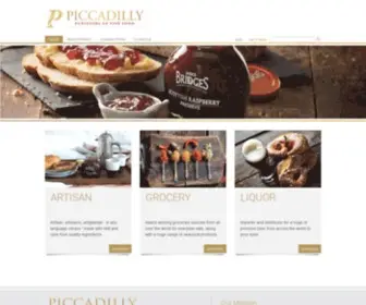 Piccadilly.co.nz(Piccadilly Fine Food) Screenshot