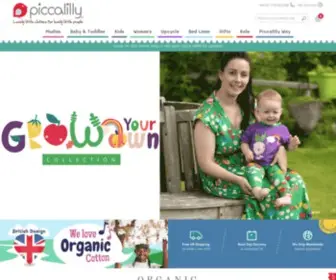 Piccalilly.co.uk(Organic Baby Clothes) Screenshot