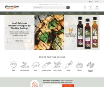 Piccantino.com(Your Gourmet Kitchen) Screenshot