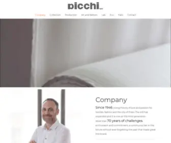 Picchi.com(SINCEPicchi spa) Screenshot