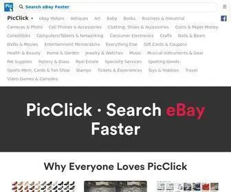 Picclick.com(Search eBay Faster) Screenshot