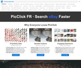 Picclick.fr(Search eBay Faster) Screenshot