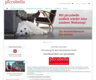 Piccobello-Hundewindel.de(Piccobello Hundewindel) Screenshot