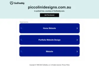 Piccolinidesigns.com.au(Bespoke Laser Creations) Screenshot