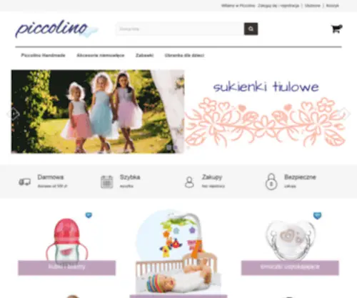 Piccolino-Sklep.pl(Odzież dla niemowląt) Screenshot