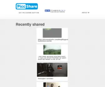 Piccshare.com(Make picture sharing easy) Screenshot