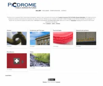 PiCDrome.com(Gallery) Screenshot