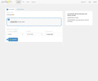 PicFlash.org(Share your pictures easy) Screenshot