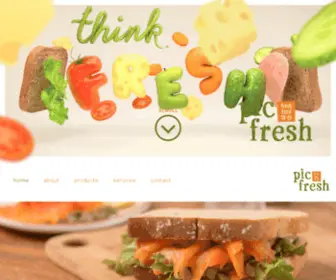 PicFresh.com.au(Corporate Catering Perth) Screenshot