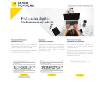 Pichinchadigital.com(Banco pichincha) Screenshot