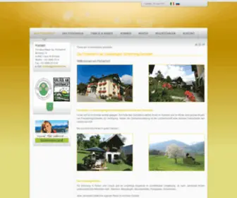 Pichlerhof.net(Pichlerhof, Urlaub in Schladming Dachstein, Wandern und Wintersport in Österreich) Screenshot