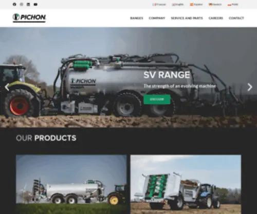Pichonindustries.com(Pichon Industries) Screenshot