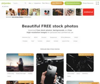 PicJumbo.com(Free Stock Photos) Screenshot