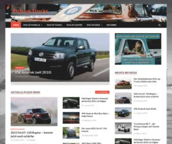 Pick-UP-Trucks.de(Pickup Magazin) Screenshot