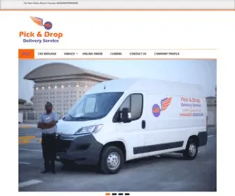 Pickanddrop.qa(Delivery Service) Screenshot