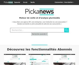 Pickanews.com(Pickanews) Screenshot