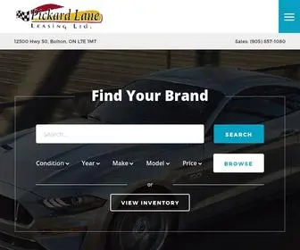 Pickardlaneleasing.ca(Pickard Lane Leasing) Screenshot